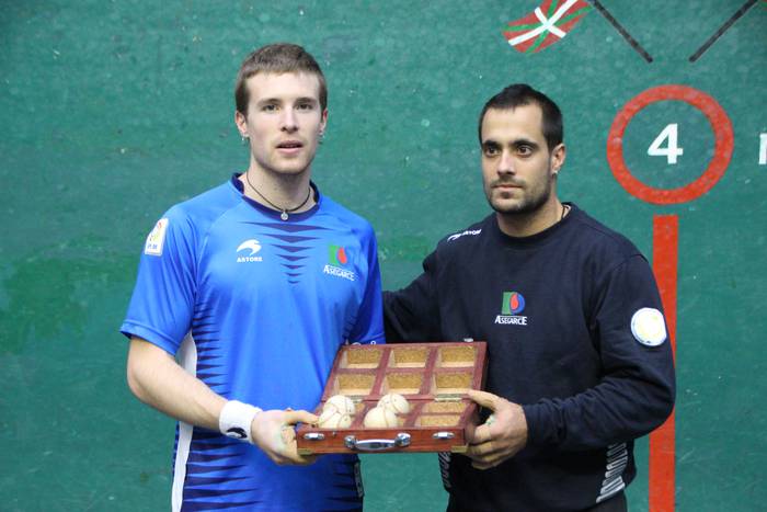 Artola eta Bengoetxea, gustura pilota aukeraketarekin