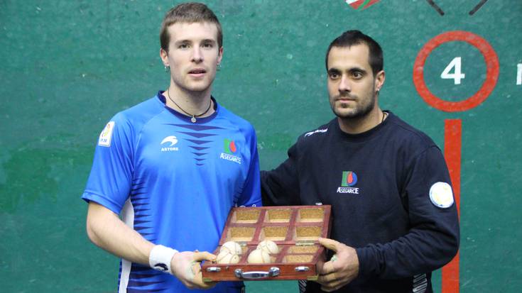 Artola eta Bengoetxea, gustura pilota aukeraketarekin