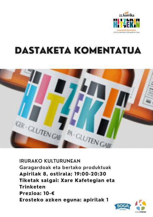 Korrika. Dastaketa komentatua