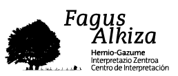 Fagus Alkiza interpretazio zentroa logotipoa