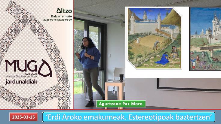 'Erdi Aroko emakumeak. Estereotipoak baztertzen' (Agurtzane Paz) (Altzo, 2025-03-15) (44'30'')