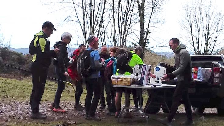 Martxora aurreratu dute Ibarrako Mendi Martxa