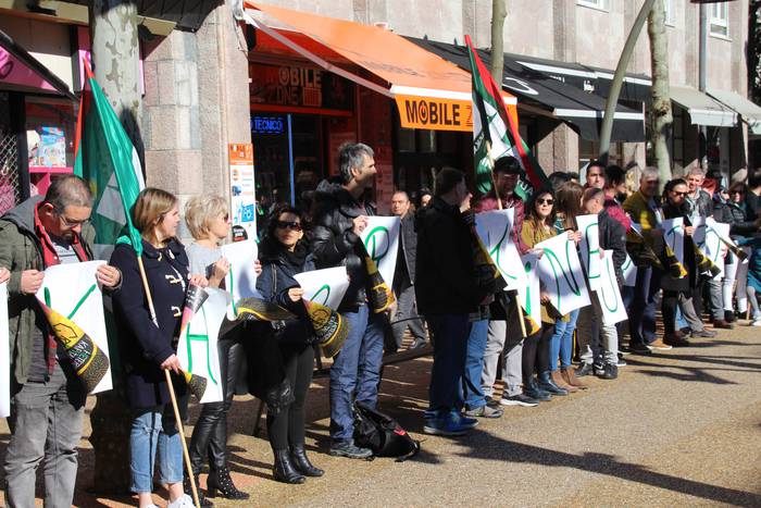 Garbitzaileak protestan, ELA 30 1550232992229