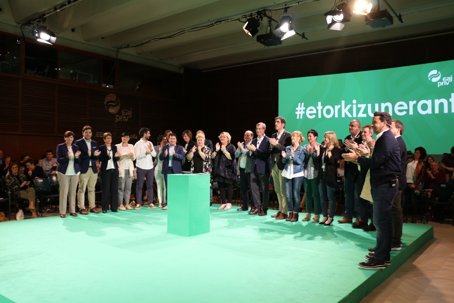Ibarra, Irura eta Villabonako alkategaiak aurkeztu ditu EAJk