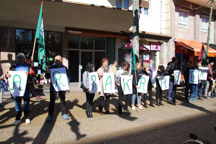 Garbitzaileak protestan, ELA 14 1550232985278