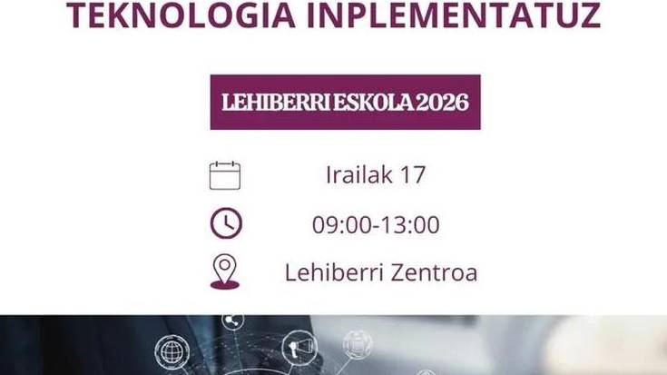 Lehiberri Eskola 2026