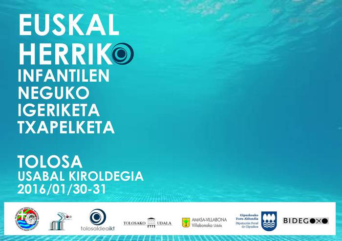 Euskal Herriko infantilen neguko igeriketa txapelketa