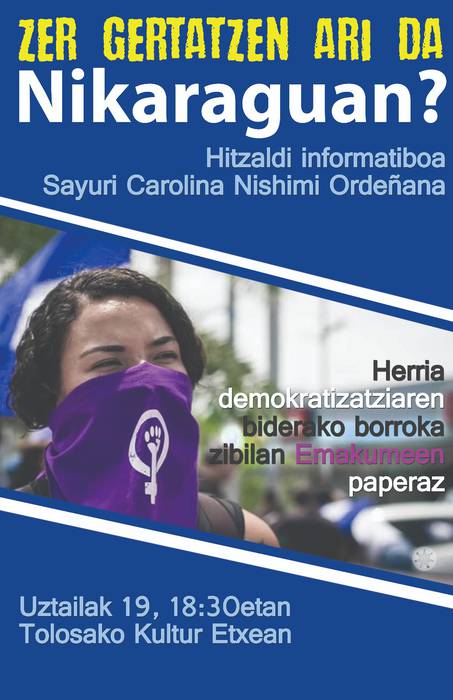 Zer gertatzen ari da Nikaraguan?
