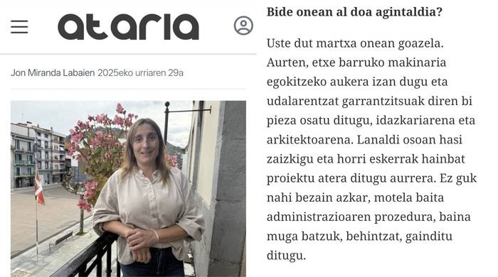Amasa-Villabona EH Bilduren gezurrak salatuz
