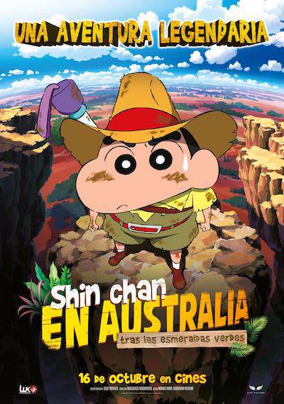 Shin Chan en Australia tras las esmeraldas verdes