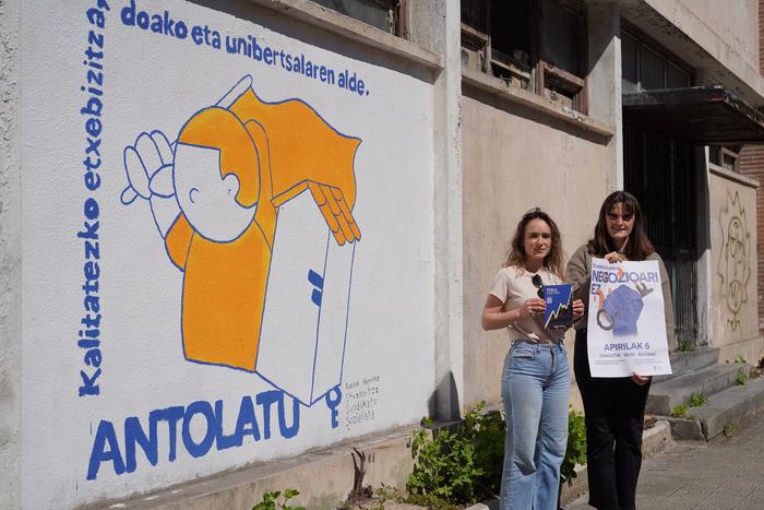 «Etxebizitza merkantzia bat den bitartean, ez da eskubide unibertsal bat izango»