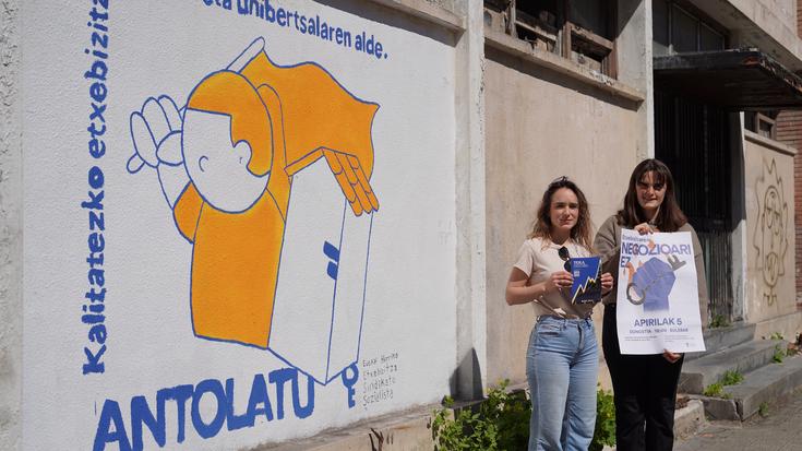 «Etxebizitza merkantzia bat den bitartean, ez da eskubide unibertsal bat izango»