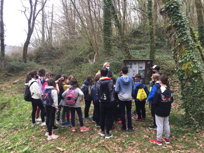 Gazteek gazteentzak antolatutako irteera bikaina, Urmara museora