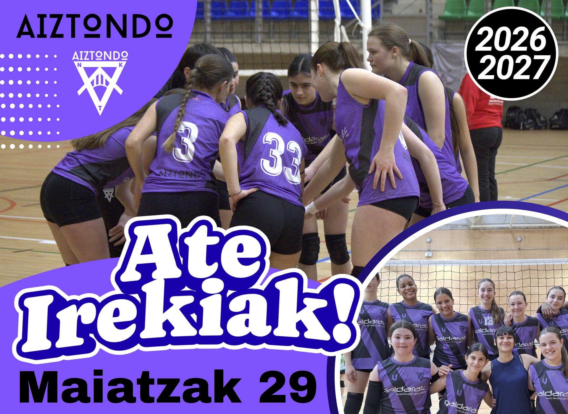 Aiztondo klubaren ate irekien jardunaldia ostiralean