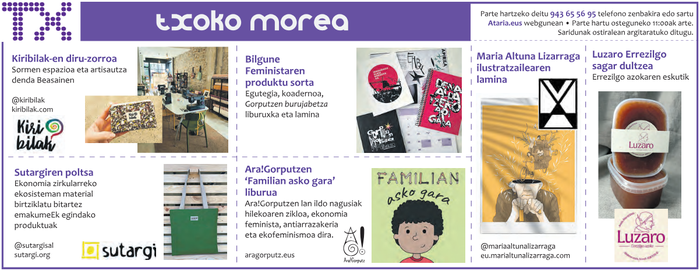 Aurten ere Atarikideentzat Txoko Morea antolatu du ATARIAk