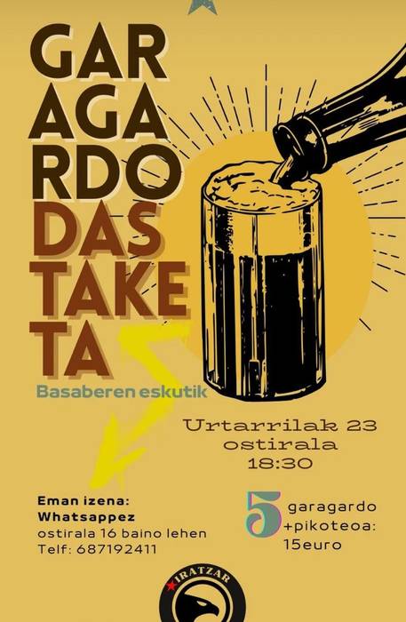 Garagardo dastaketa