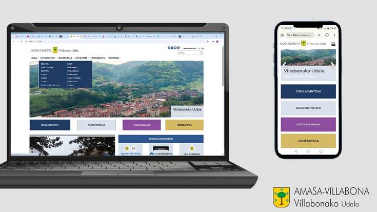 Udalak bere webgunea berritu du