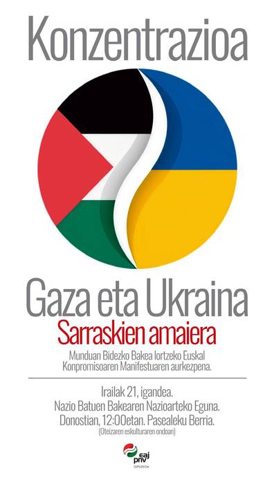 Konzentrazioa - Gaza eta Ukraina - Sarraskien amaiera