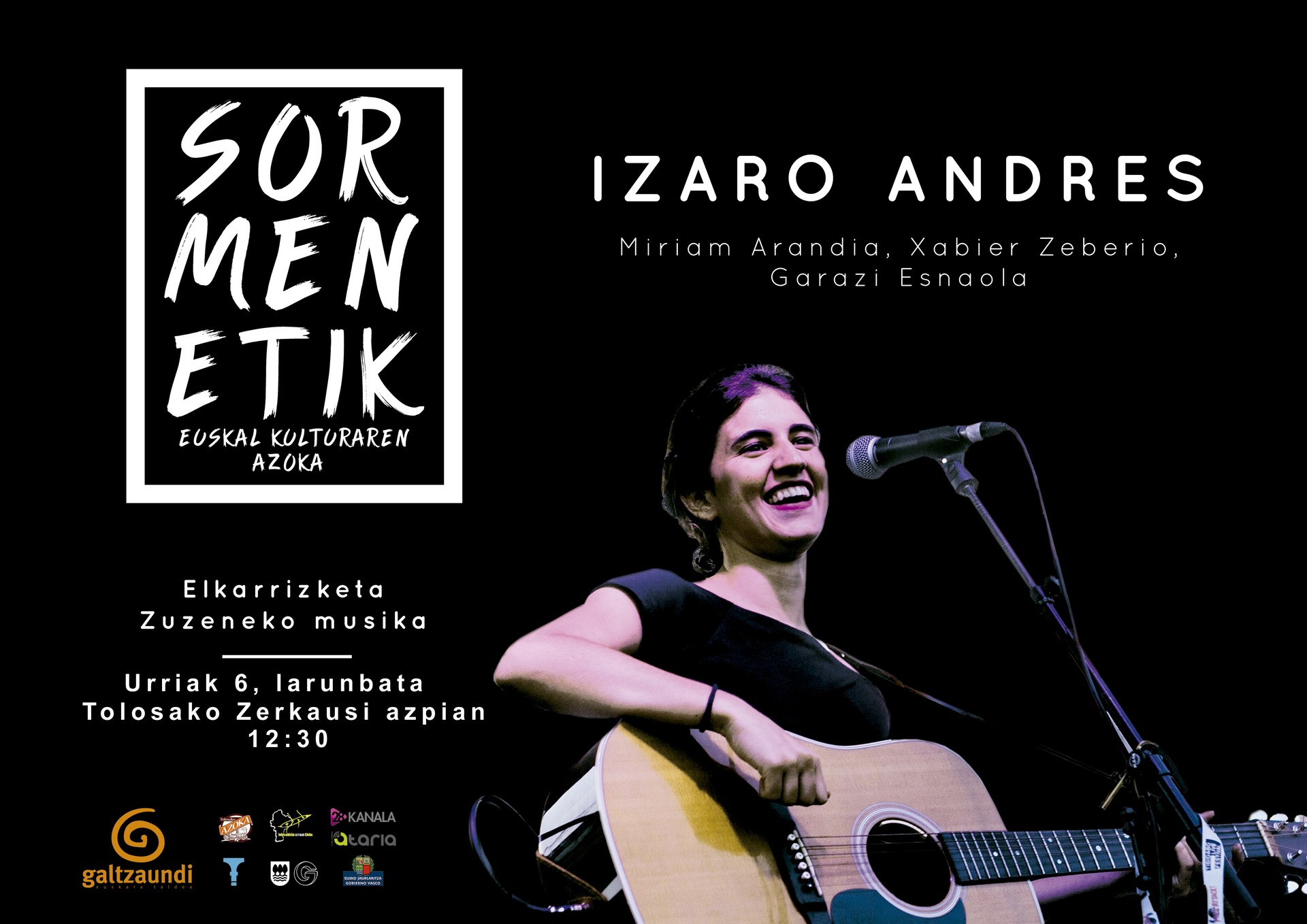Izaro Andres izango da Sormenetik ekimeneko hurrengo gonbidatua