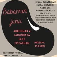 Babarrun jatea