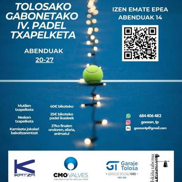 Tolosako Gabonetako IV. Padel Txapelketa