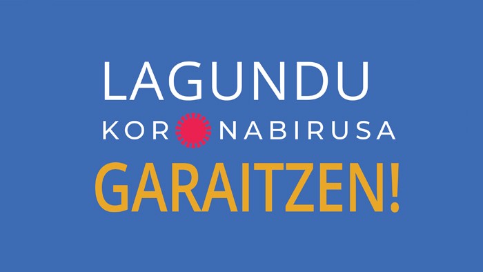 Koronabirusa garaitzeko gomendioak