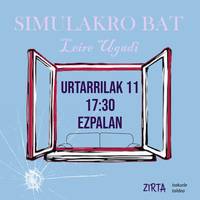 Zirta irakurle taldea: 'Simulakro bat'