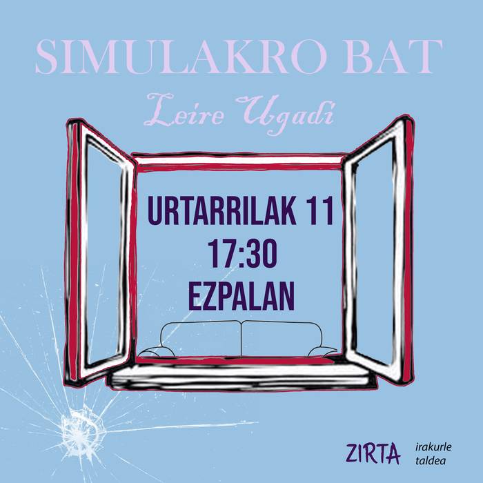 Zirta irakurle taldea: 'Simulakro bat'