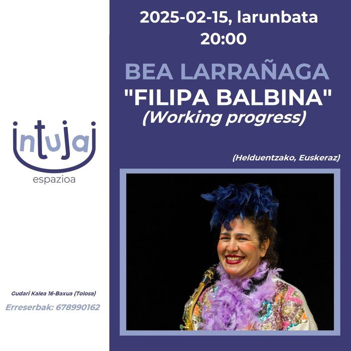 Hitzaldia: 'Filipa Balbina'.