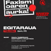 Faxismoaren aurka!