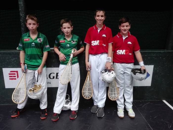 Kimuak,  bikain Hazparnen eta  Angelun!