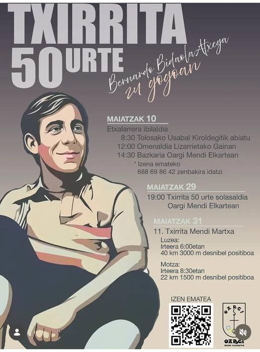 Txirrita 50 urte