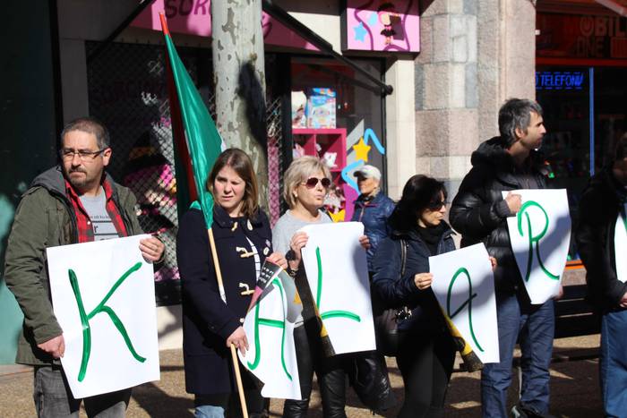 Garbitzaileak protestan, ELA 31 1550232992560