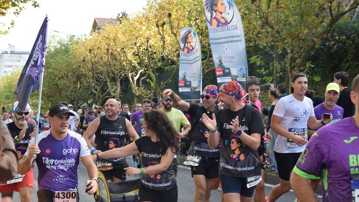 Eskualdeko 436 korrikalari Behobia-Donostiako helmugan