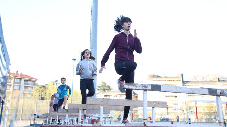 Tolosa CF atletismo eskolak, bihar, hasiera