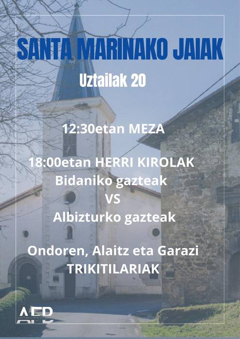 Santa Marinako festak