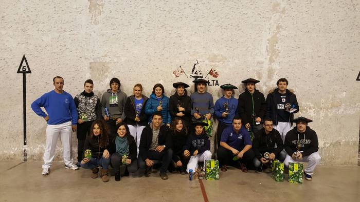 Berroniko Frontenis Txapelketa irabazleak 2016 12 1481104868146