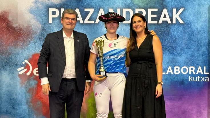 Itxaso Erasun Plazandreak txapelketako txapeldun