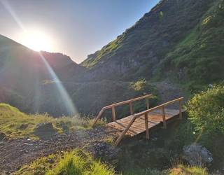 Aralarko naturagunean zenbait lan egin dituzte