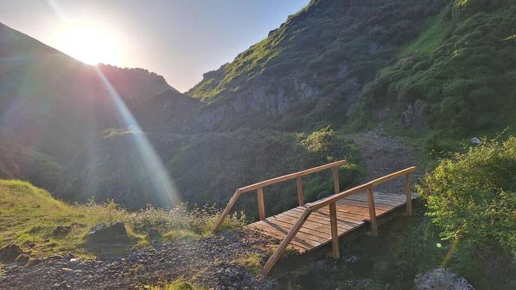 Aralarko naturagunean zenbait lan egin dituzte