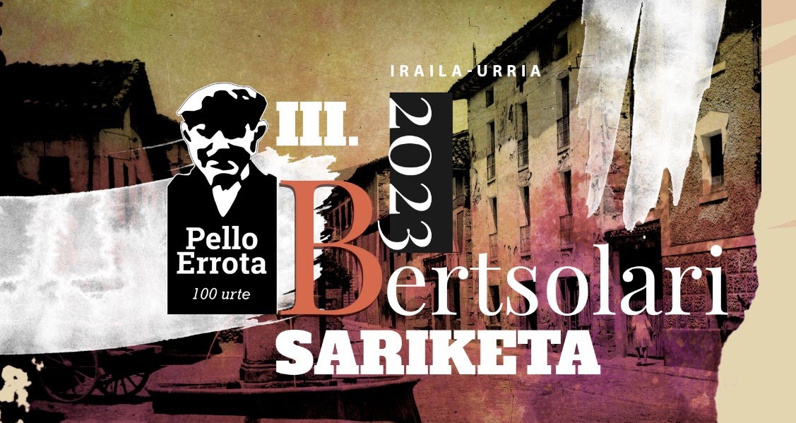 Ostiralean hasiko da III. Pello Errota Bertsolari Sariketa