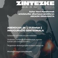 Erakusketa. 'Zu izan zintezke'