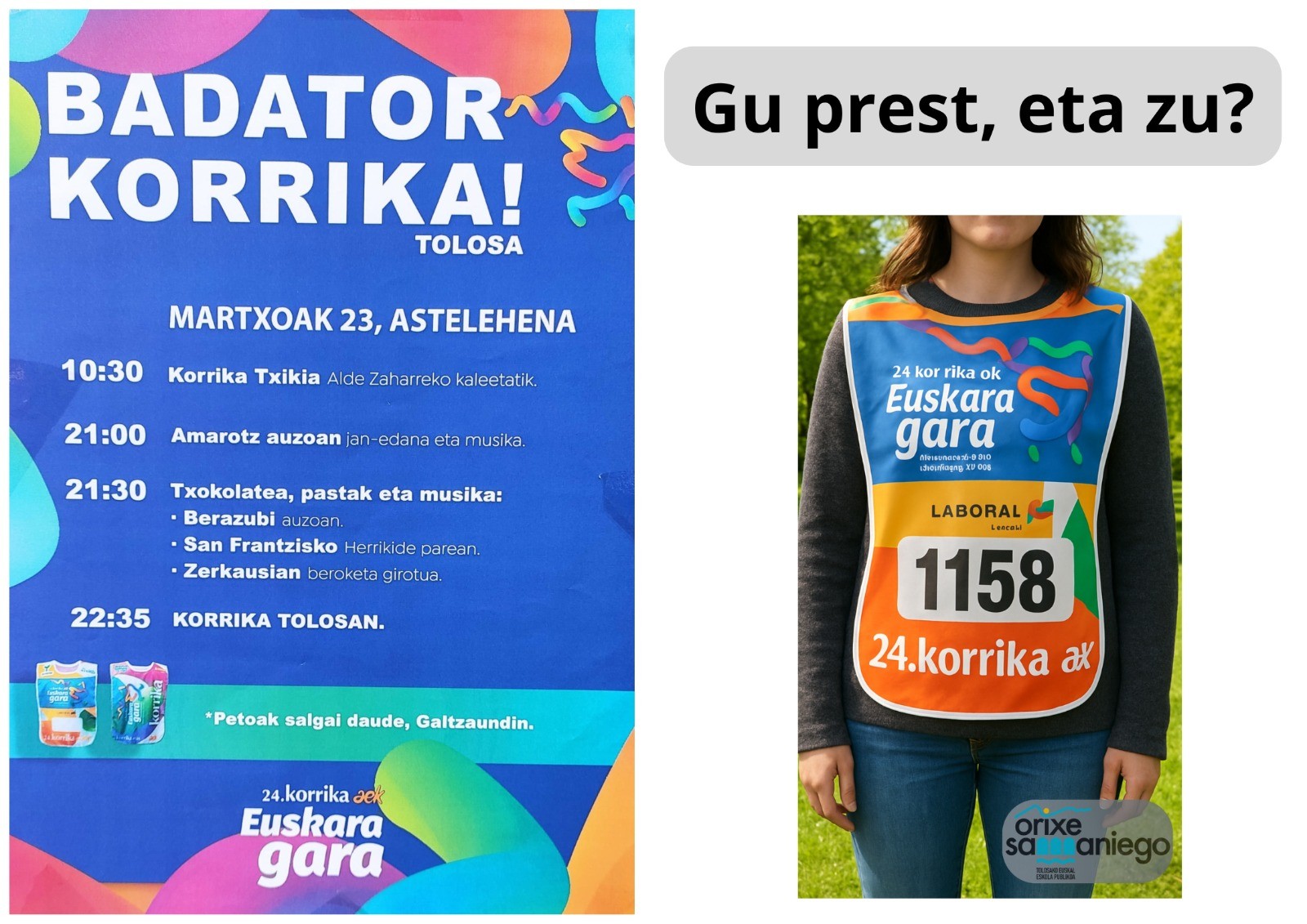 Gu prest, eta zu?
