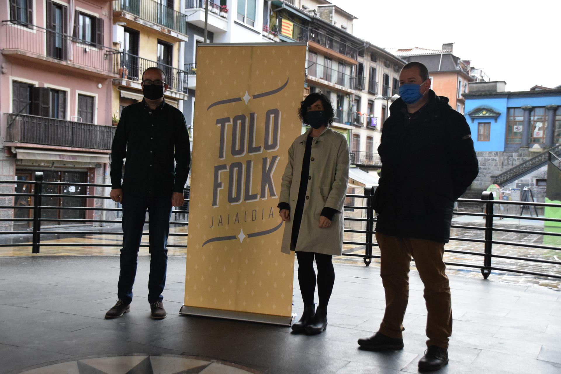 ToloFOLK jaialdia aurkeztu dute Tolosan