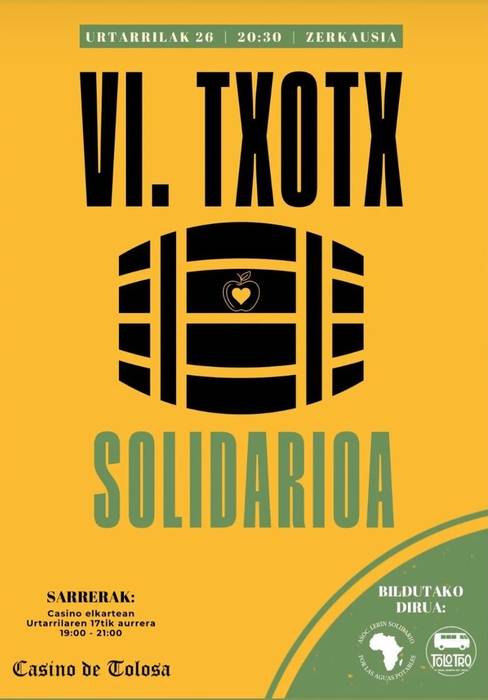 VI. Txotx Solidarioa
