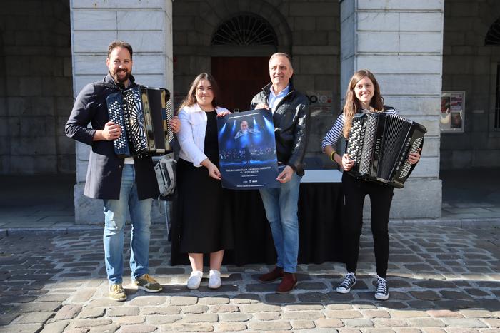 Isidro Larrañaga Akordeoi Orkestrak 45 urte ospatuko ditu