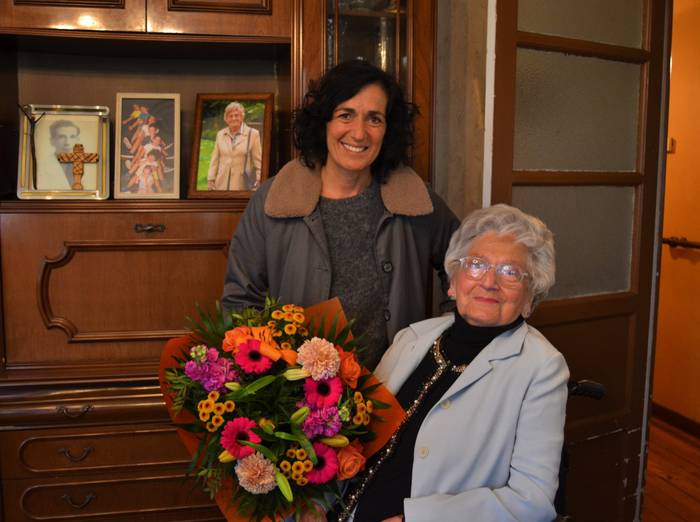 Maria Dolores Fernandezek, 100 urte