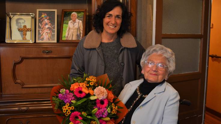 Maria Dolores Fernandezek, 100 urte