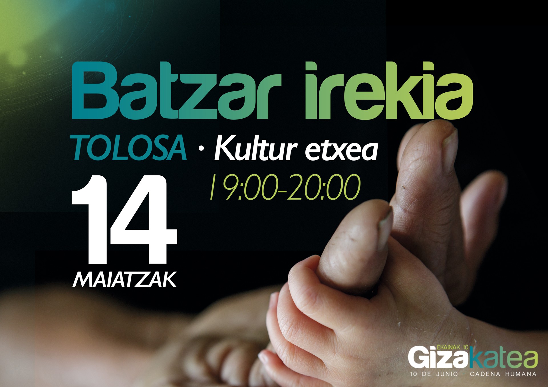 Giza katearen inguruko batzar informatiboa, gaur, Tolosan
