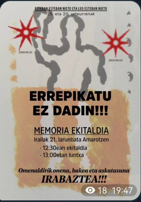 Memoria ekitaldia